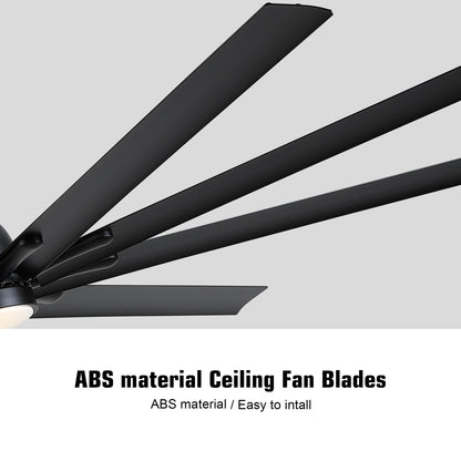 84-Inch Black Ceiling Fan Remote