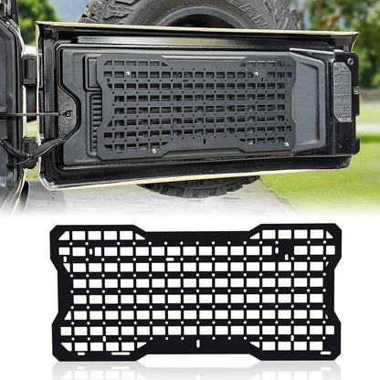 JK&amp;JL Tailgate Tactical Panel for Wrangler Tailgate Tool Kit/JL Organizer Racks Compatible with Jeep Wrangler 2007-2022 JK JKU &amp;