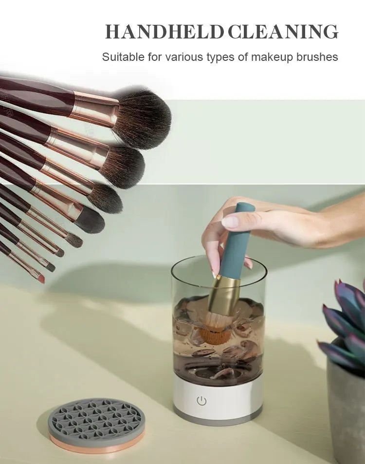 Spinning Makeup Brush Cleaner