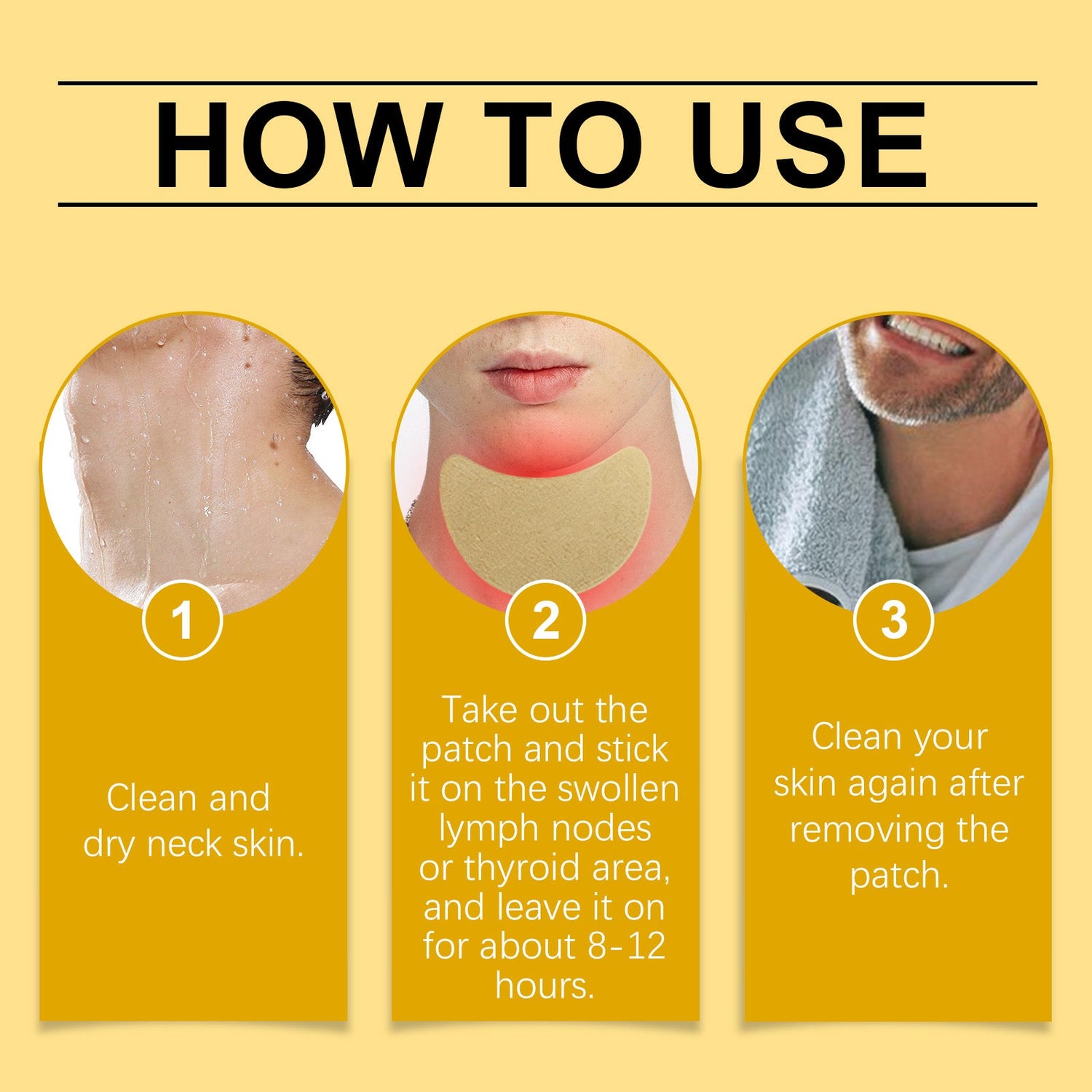 Toxic Bee Lymph Slimming Detox Patch Lymphothyroid Care Health Care Bee Venom Slimming Slimming Detox Patch