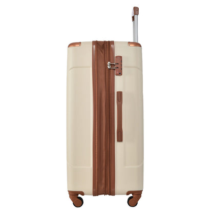 Hardshell Luggage Sets 3 Pcs Spinner Suitcase with TSA Lock Lightweight 20&