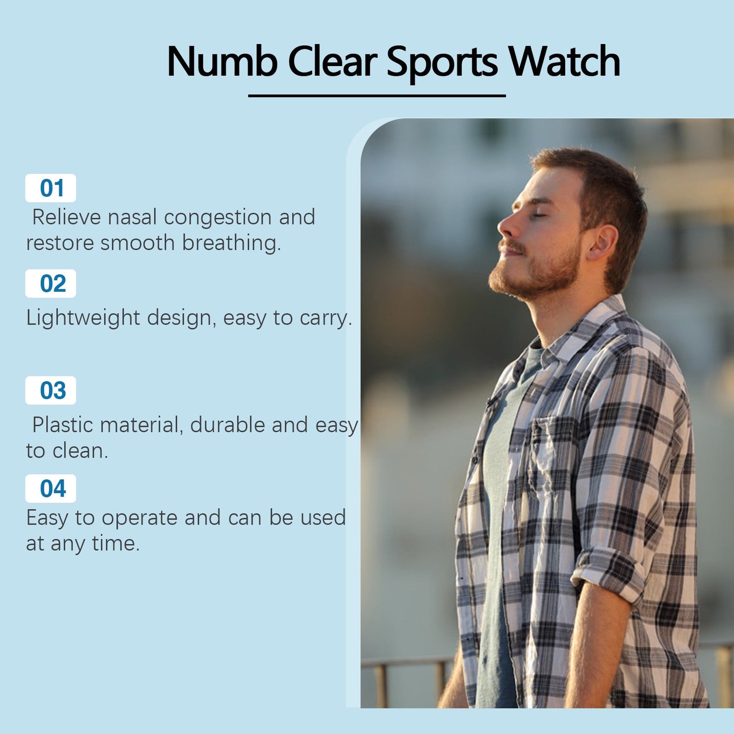 Nose Care Device Relieves Stuffy, Runny Nose Discomfort And Cleans The Nose Gently