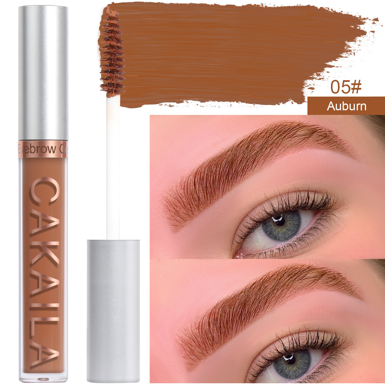 CAKAILA Eyebrow tint matte non smudge coloring long lasting eyebrow styling