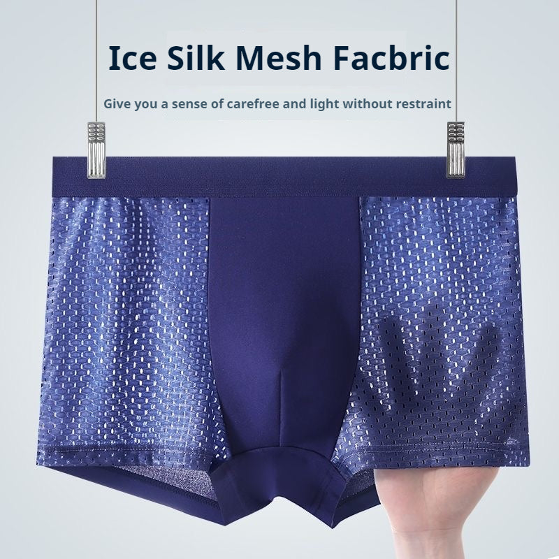 Cool Knitted Fabric Mesh Shorts Adult Men&