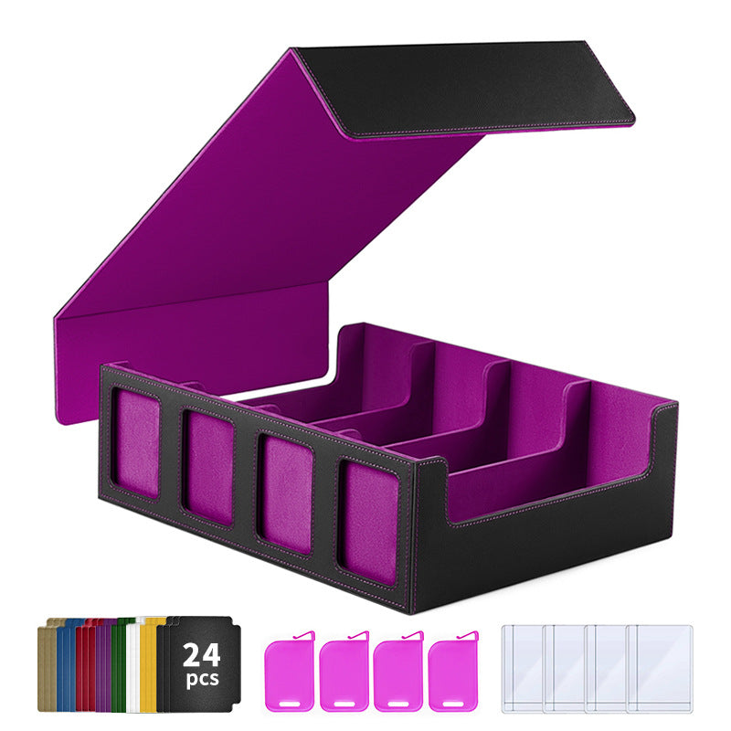 Large-capacity 3000+ Tabletop Game Card Storage Box - Yu-Gi-Oh! &amp; Pokémon Flip-Top Card Case