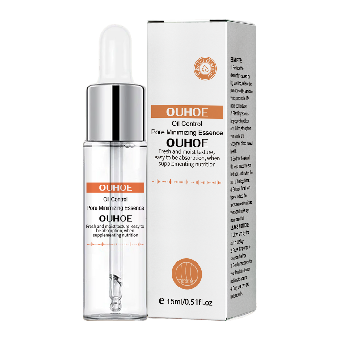 Pore Repair Essence, Delicate, Brightens Skin, Contracts Pores, Moisturizes And Tightens Skin