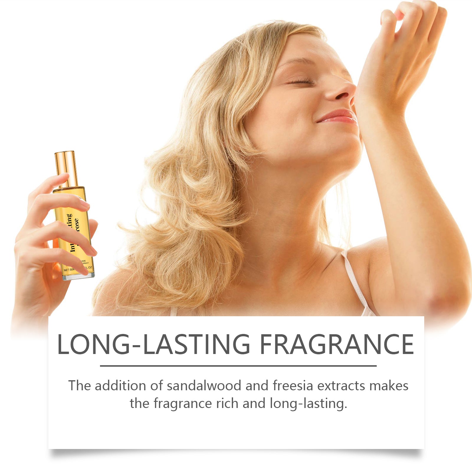 Tuberose Charm Eau De Toilette Natural Light Elegant Couple Dating Exudes Charm Portable Long-Lasting Perfume