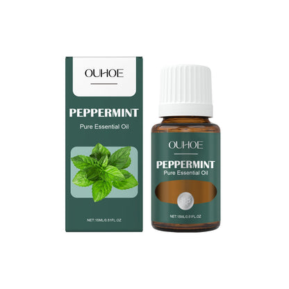 Mint Soothing Massage Oil, Skin Care Moisturizing Body Care Plant Essential Oil Massage Oil