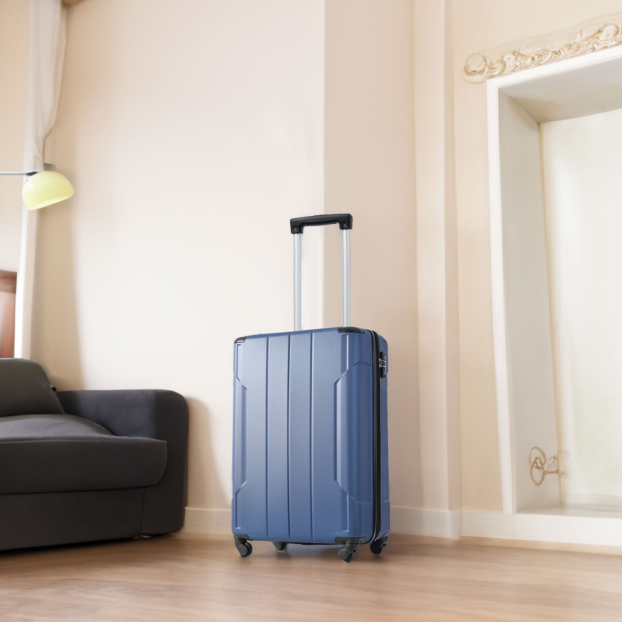 Hardshell Luggage Spinner Suitcase with TSA Lock Lightweight 20&