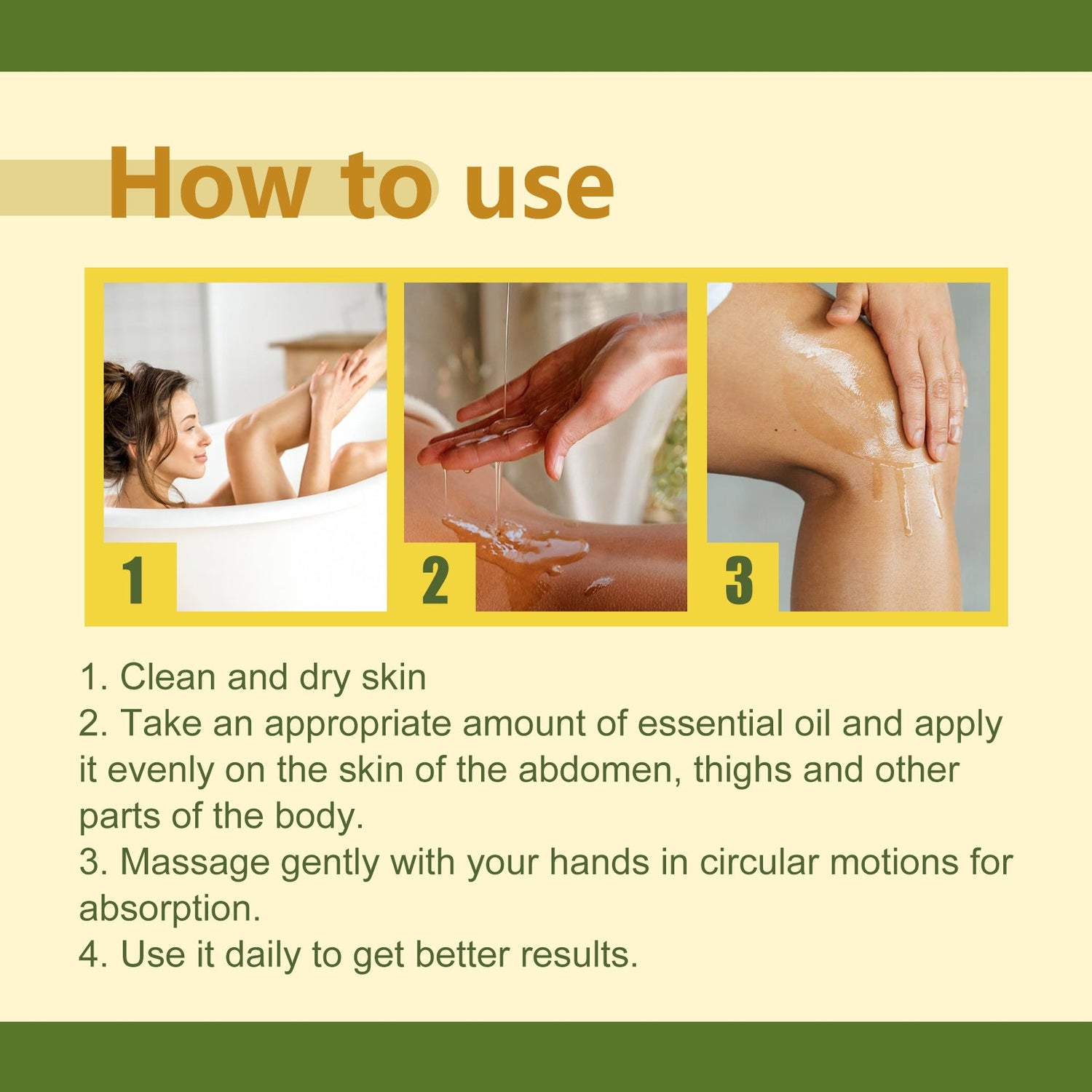 Olive Skin Care Oil Gently Moisturizes Tender, Firming And Nourishing Skin Care Oil