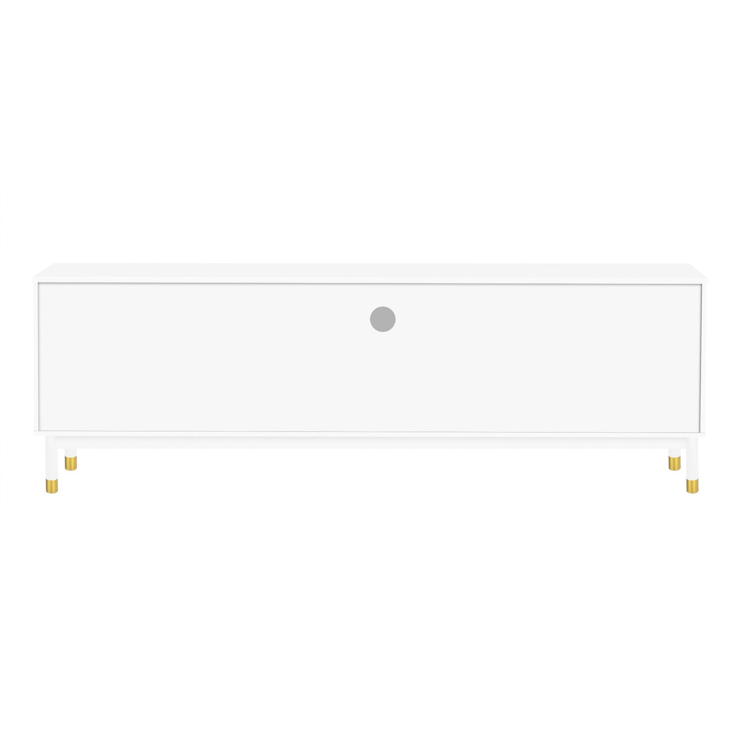 U-Can TV Stand for 75+ Inch TV Entertainment Center TV Media Console Table Modern TV Stand