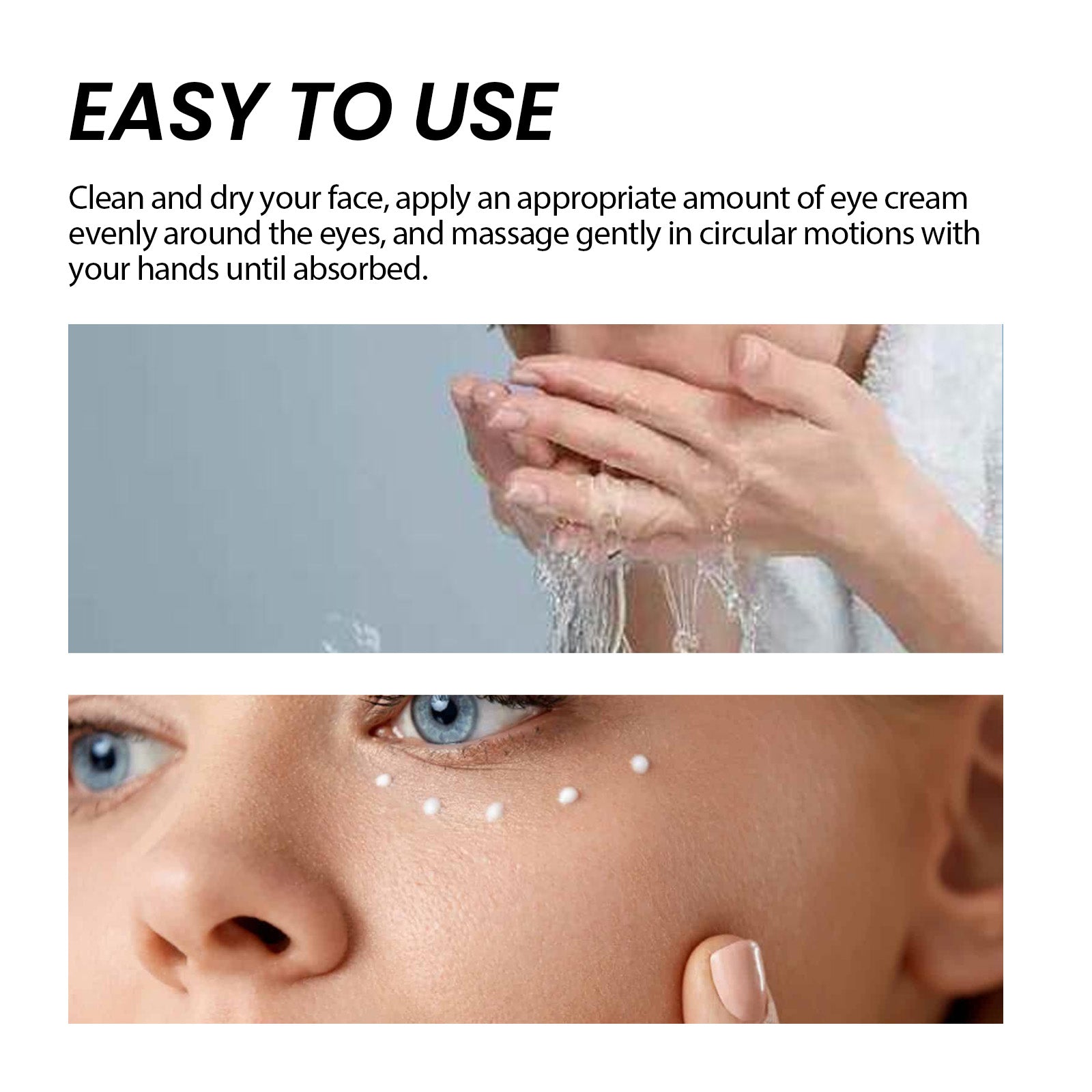 Temporary Eye Tightener, Dilute Fine Lines Eye Bag Dark Circle Law Grain Crow&
