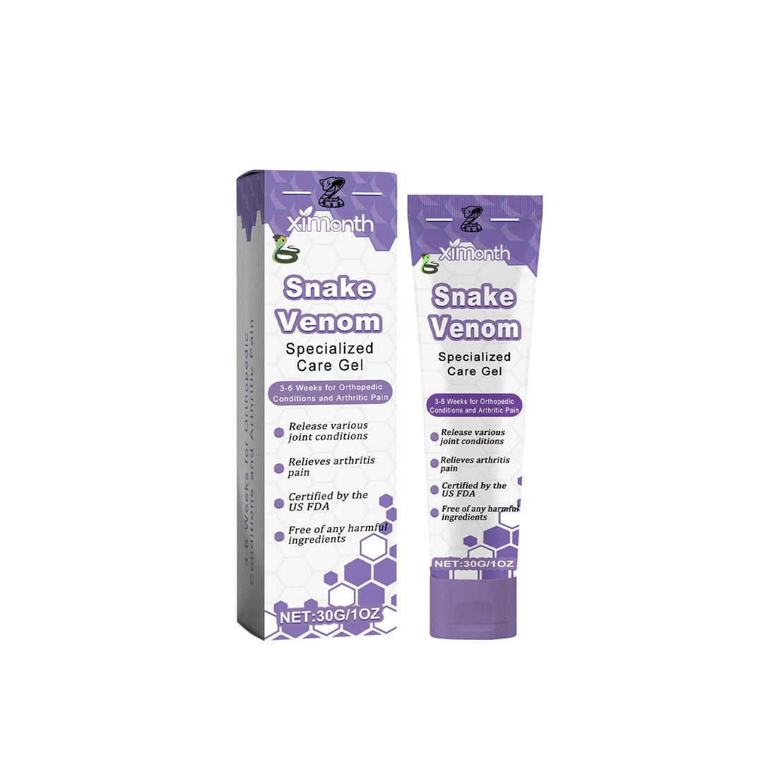 Snake Venom Joint Care Gel Relieves Pain In Joints, Muscles And Bones And Body Massage Cream