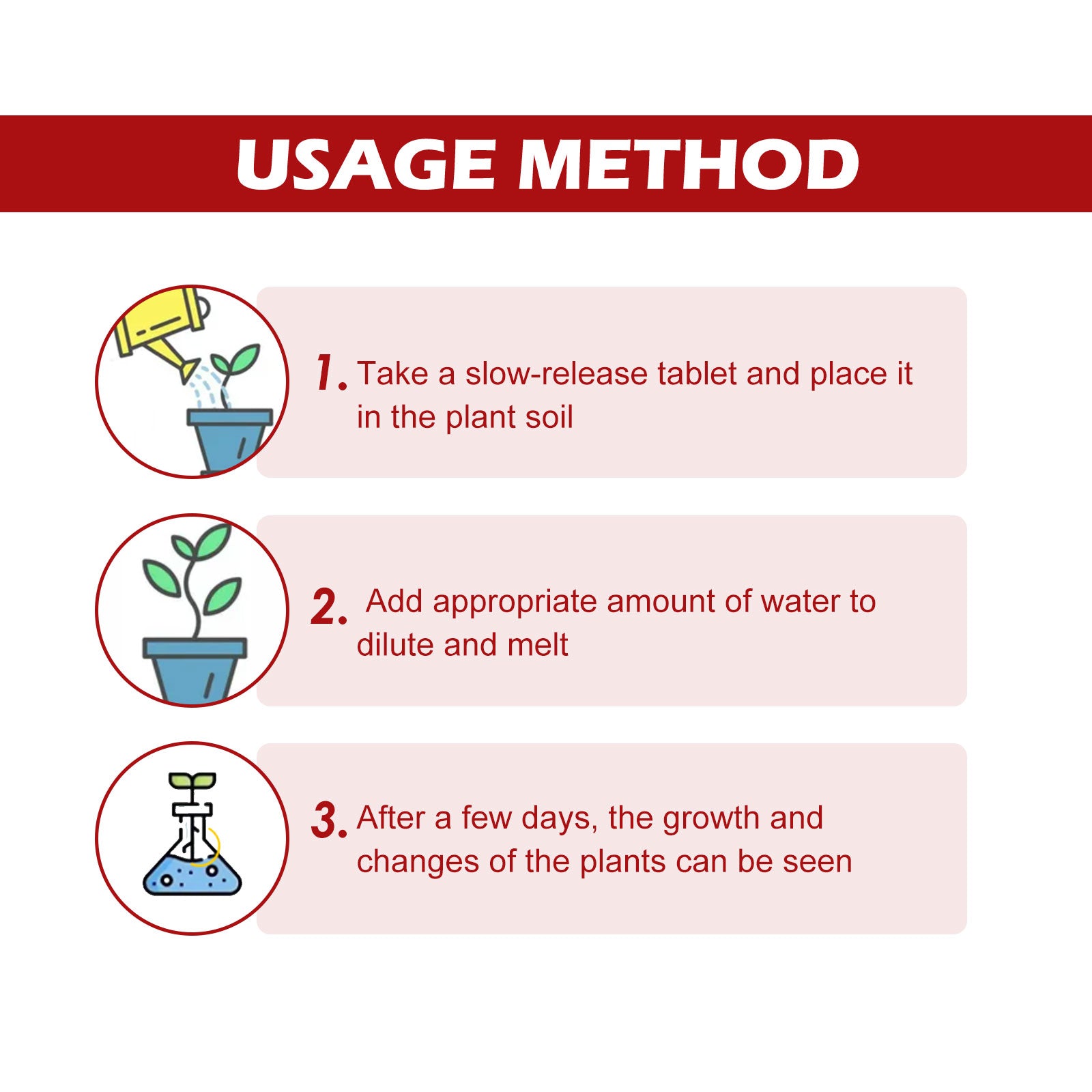 Plant Root Growth Nutrition Tablets