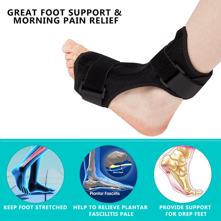 HailiCare Foot Drop Corrector Toe Corrector Medical Ankle Brace Children&