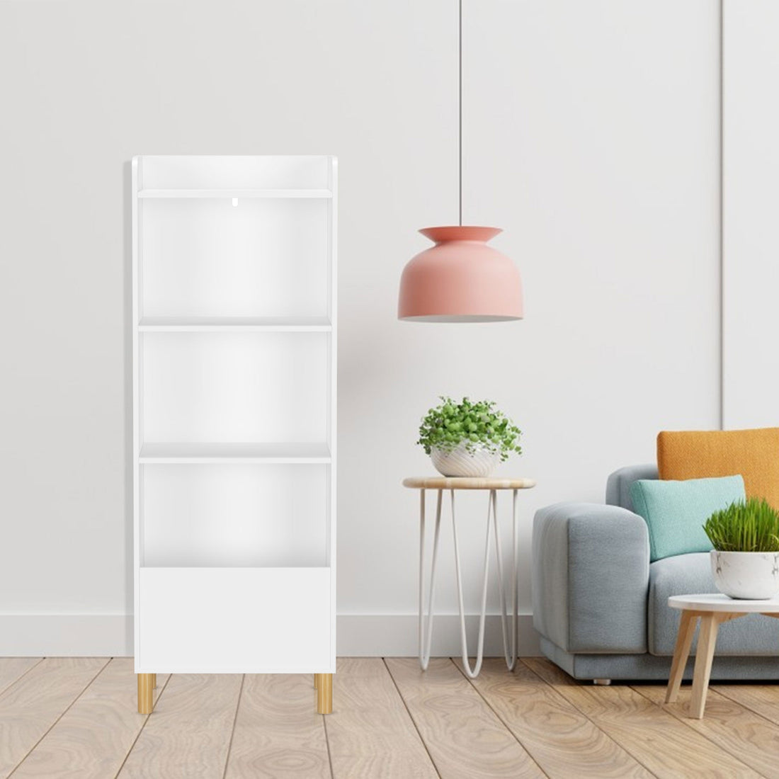 Kids 4-Tier Bookcase Children&
