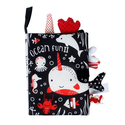 Baby toys three-dimensional cloth books that cannot be torn apart washable children&
