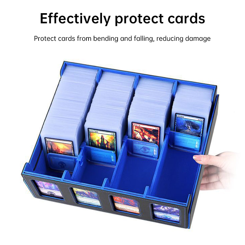 Large-capacity 3000+ Tabletop Game Card Storage Box - Yu-Gi-Oh! &amp; Pokémon Flip-Top Card Case