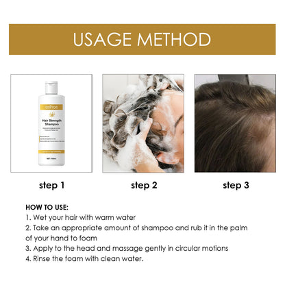 Tight Hair Shampoo Hair Cleansing Massage Scalp To Prevent Loose Tight Hair Roots Strong And Solid Hair Shampoo