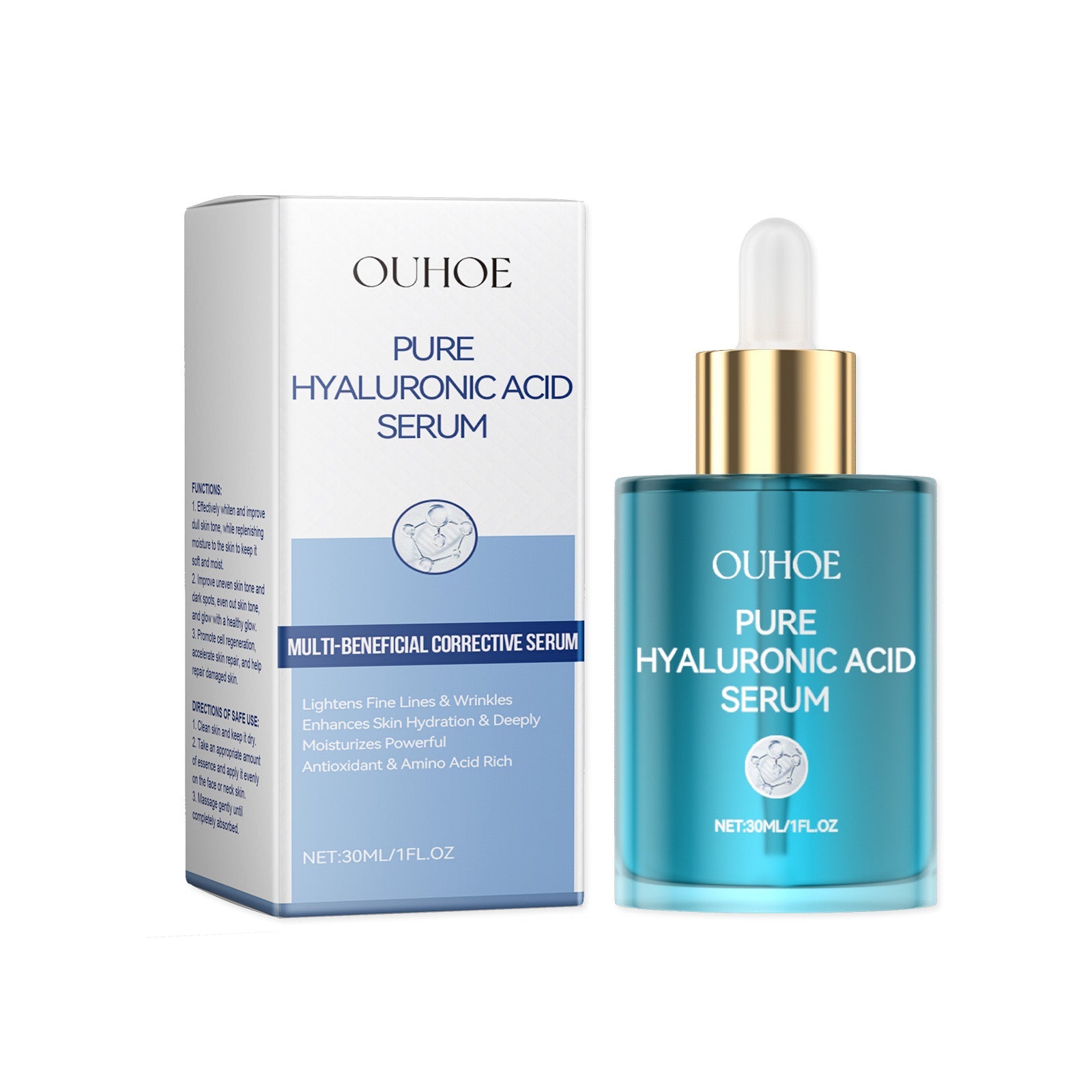 Essence Series, Moisturizing And Brightening Care Facial Skin Hydrating And Moisturizing Skin Firming Care Essence