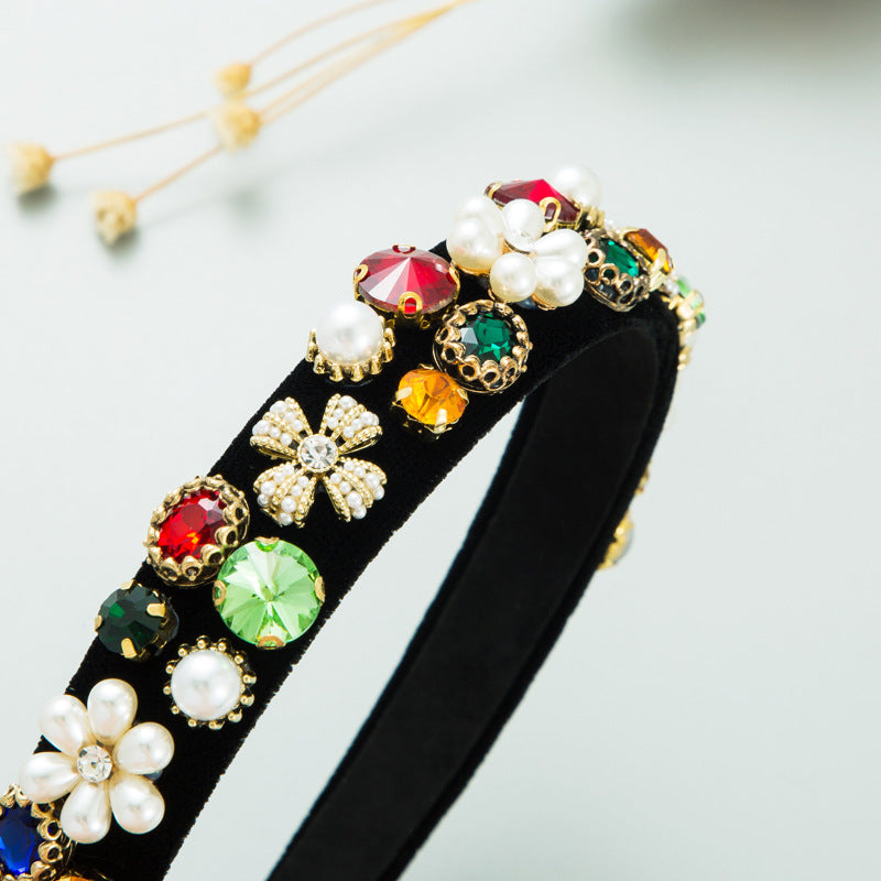 Fashion Baroque Court Headband Women&