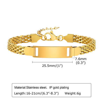 Stainless Steel Titanium Snake Chain Women&