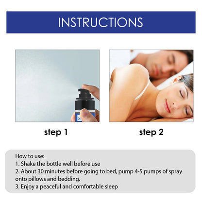 Sleep Spray Relieves Body Stress, Relaxes Body And Mind And Pamper Sleep Aromatherapy Sleep Treatment Spray