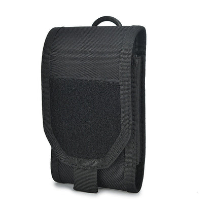 Tactical mobile phone waist bag, belt hanging bag, 6-inch waterproof mobile phone bag, multifunctional tactical accessory bag