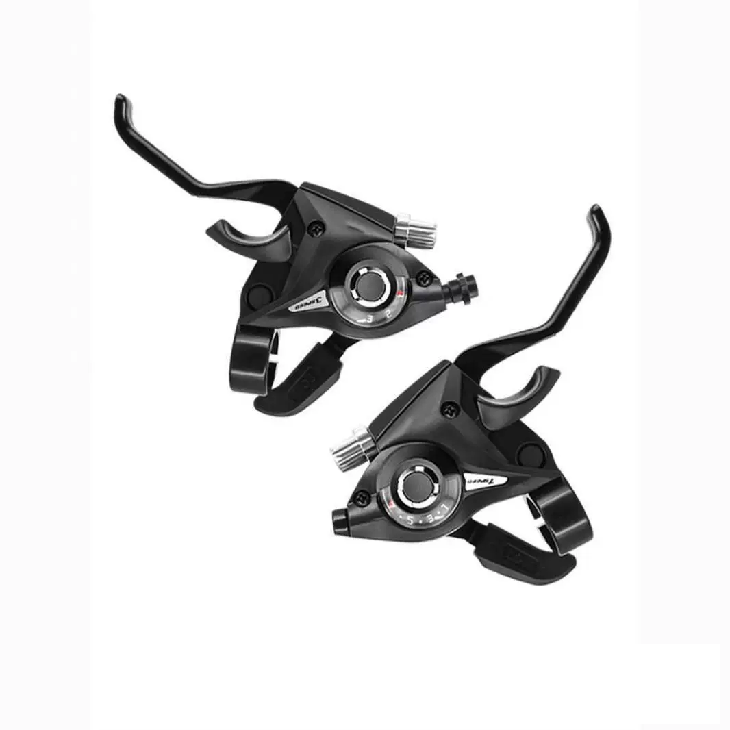 Experience the super smooth 21-speed MTB shifter &amp; brake, enhancing your trekking.