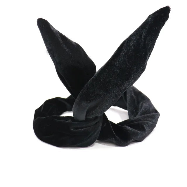 Fabric butterfly knot headband cute rabbit ear headdress headband and headband