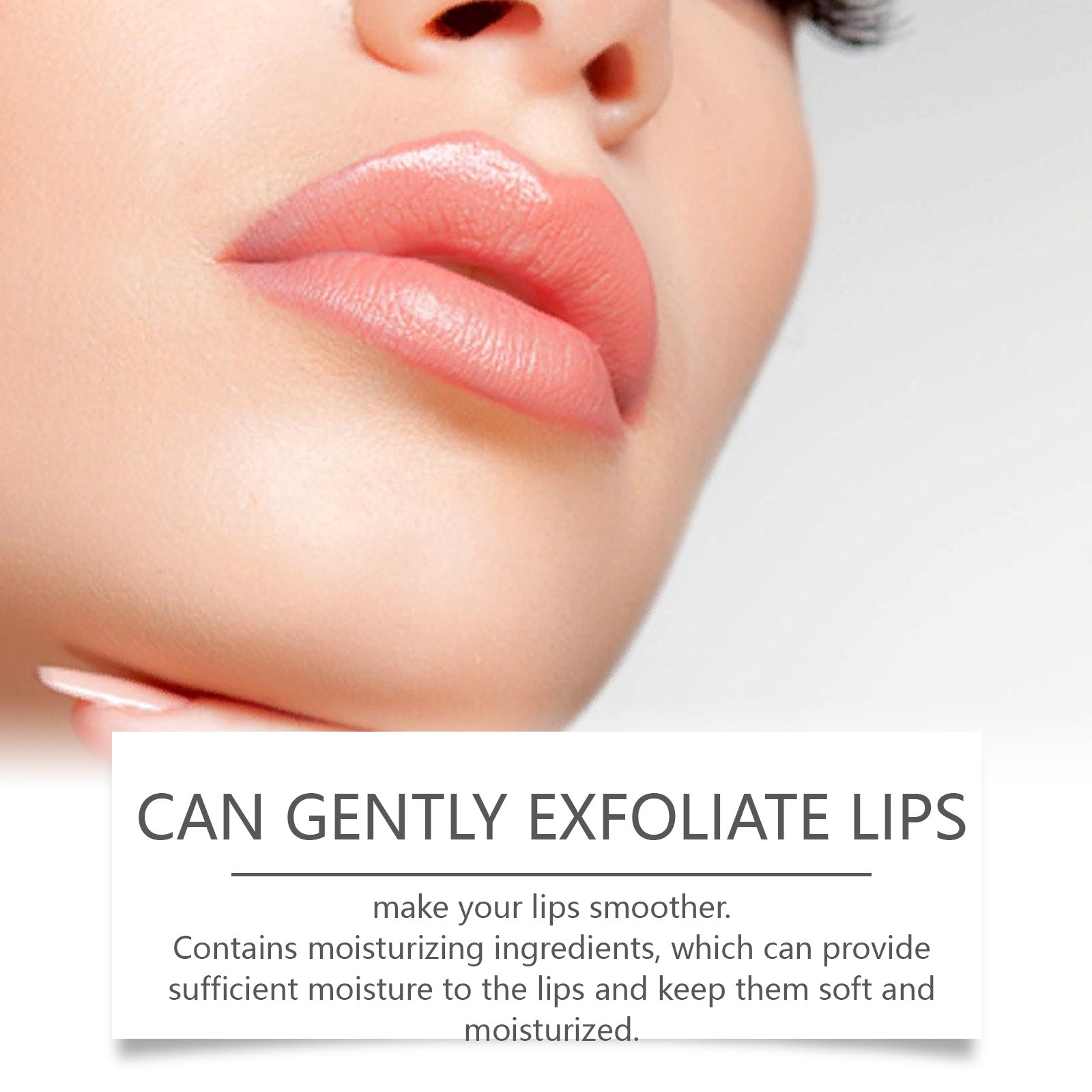 Lip Scrub, Gentle Exfoliating And Hydrating Care Moisturizing And Tender Lip Scrub