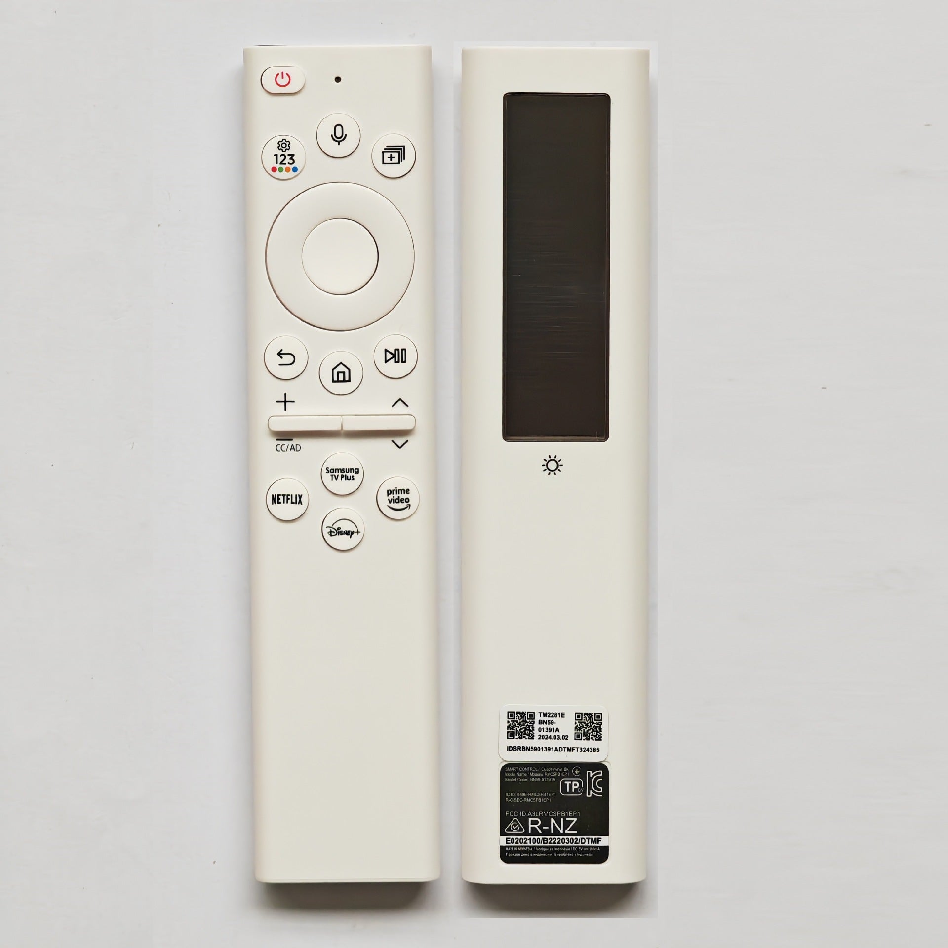 Samsung Solar Bluetooth Voice TV Remote Control BN59-01385A Upgraded Premium Version