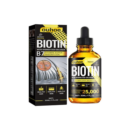 Collagen B7 Vitamin Hair Care Essential Oil Nourishes Hair Gently And Softens Hair