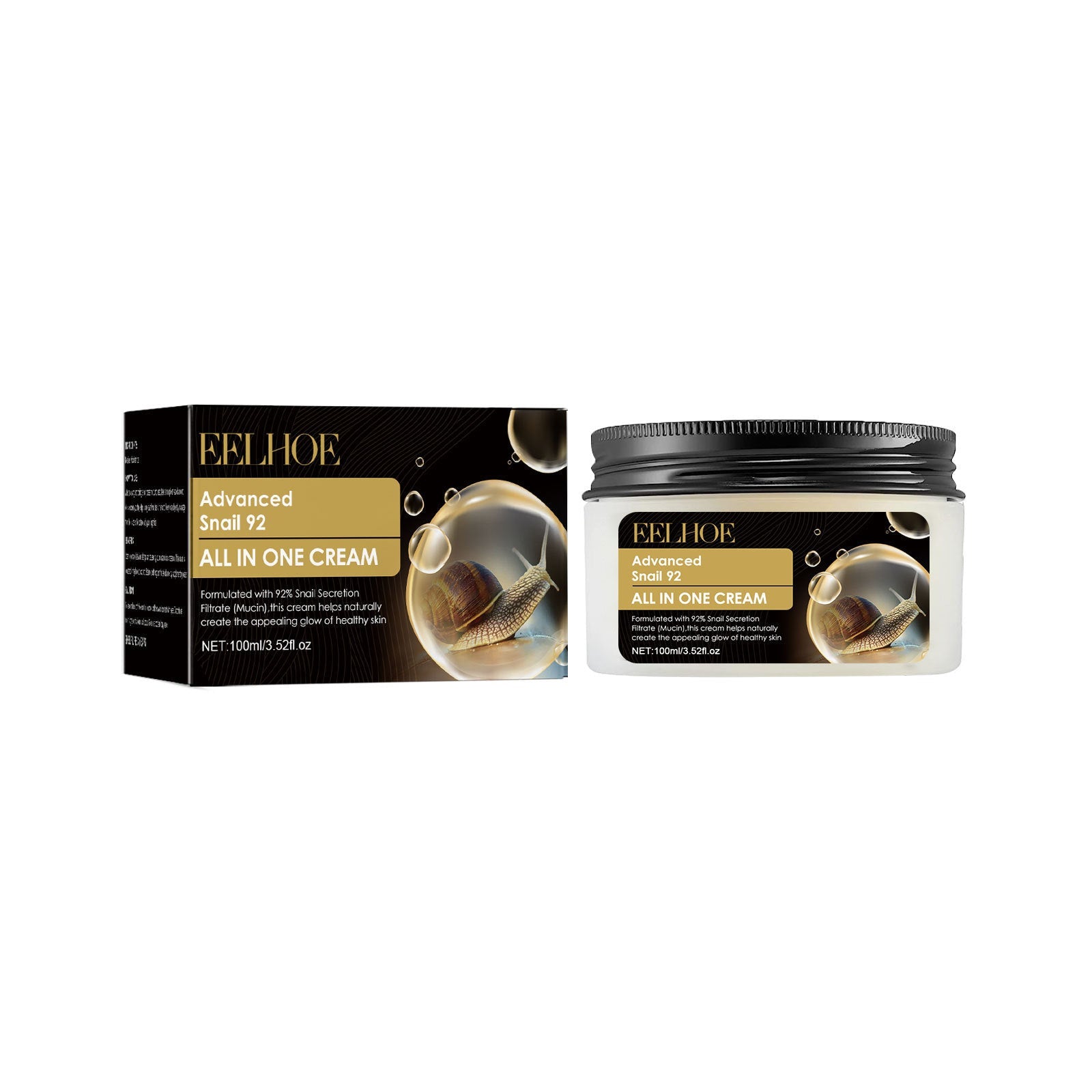 Advanced Snail 92 All In One Cream, Brightening And Firming Skin Face Cream With Moisturizing Moisturizing Moisture