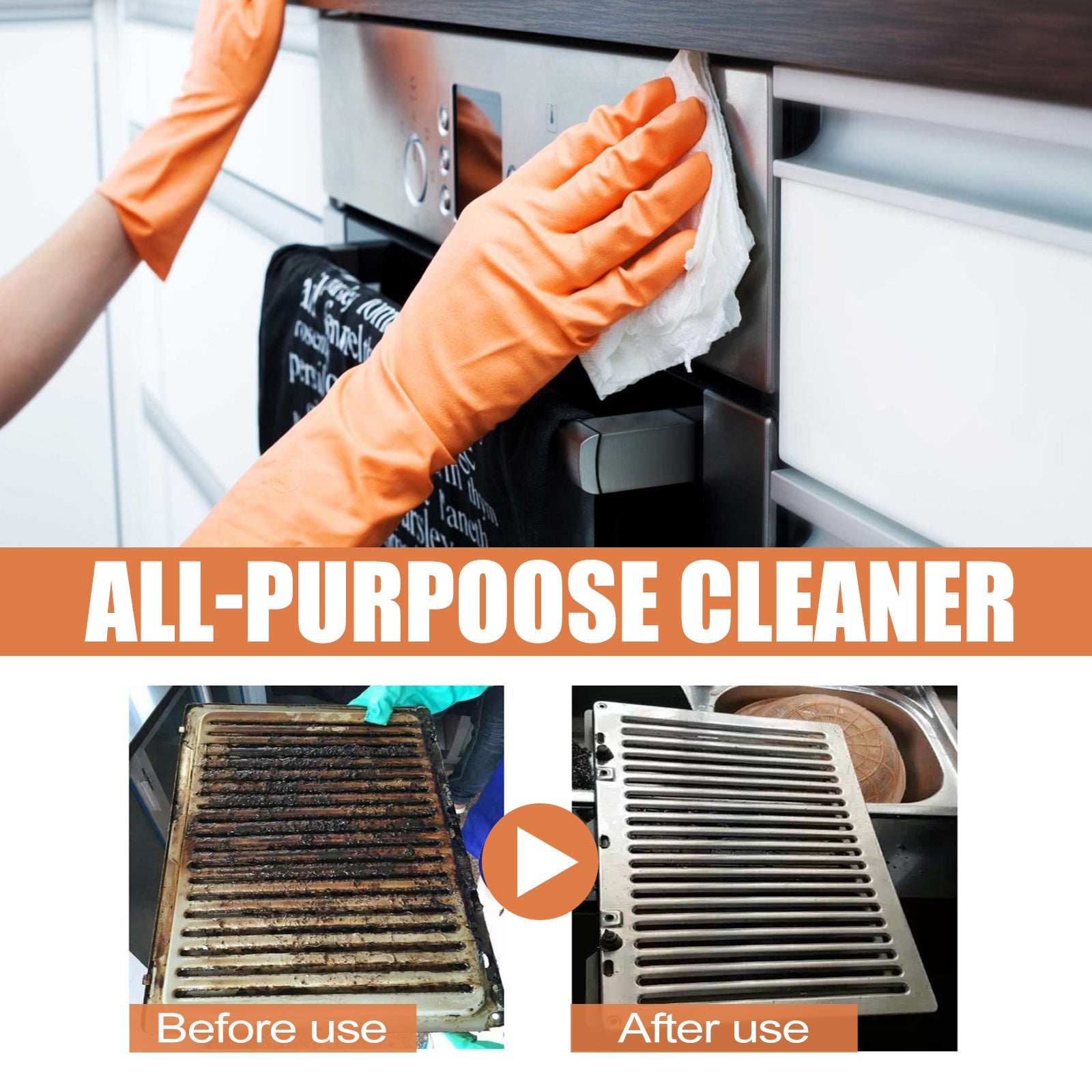 Stove Hood Stainless Grease Cleaner