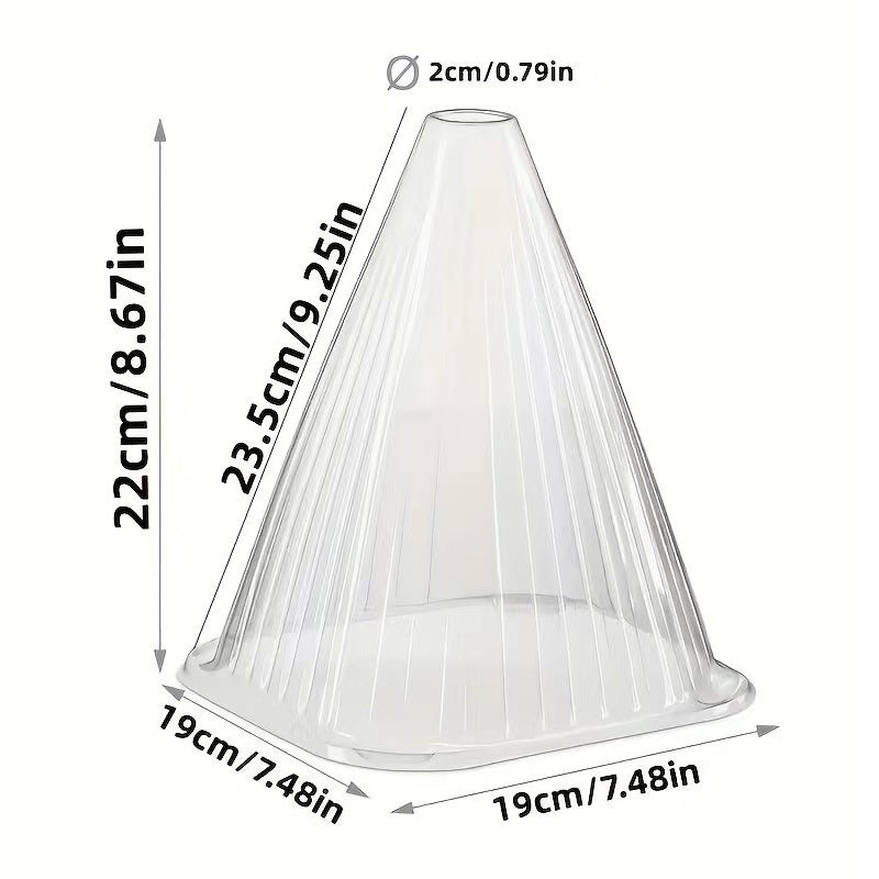 30 Reusable Square Planting Tents. Protect plants from birds, frost &amp; snails.
