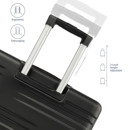 Hardshell Luggage Sets 3 Pcs Spinner Suitcase with TSA Lock Lightweight 20&