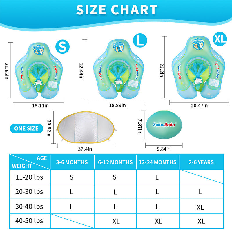 Swimbobo Baby Swimming Ring Lying Ring Children&