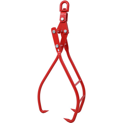 36in 3 Claw Log Grapple for Logging Tongs Eagle Claws Design Log Lifting Tongs Log Grabs Timber Lifting Tongs for Truck, ATV,