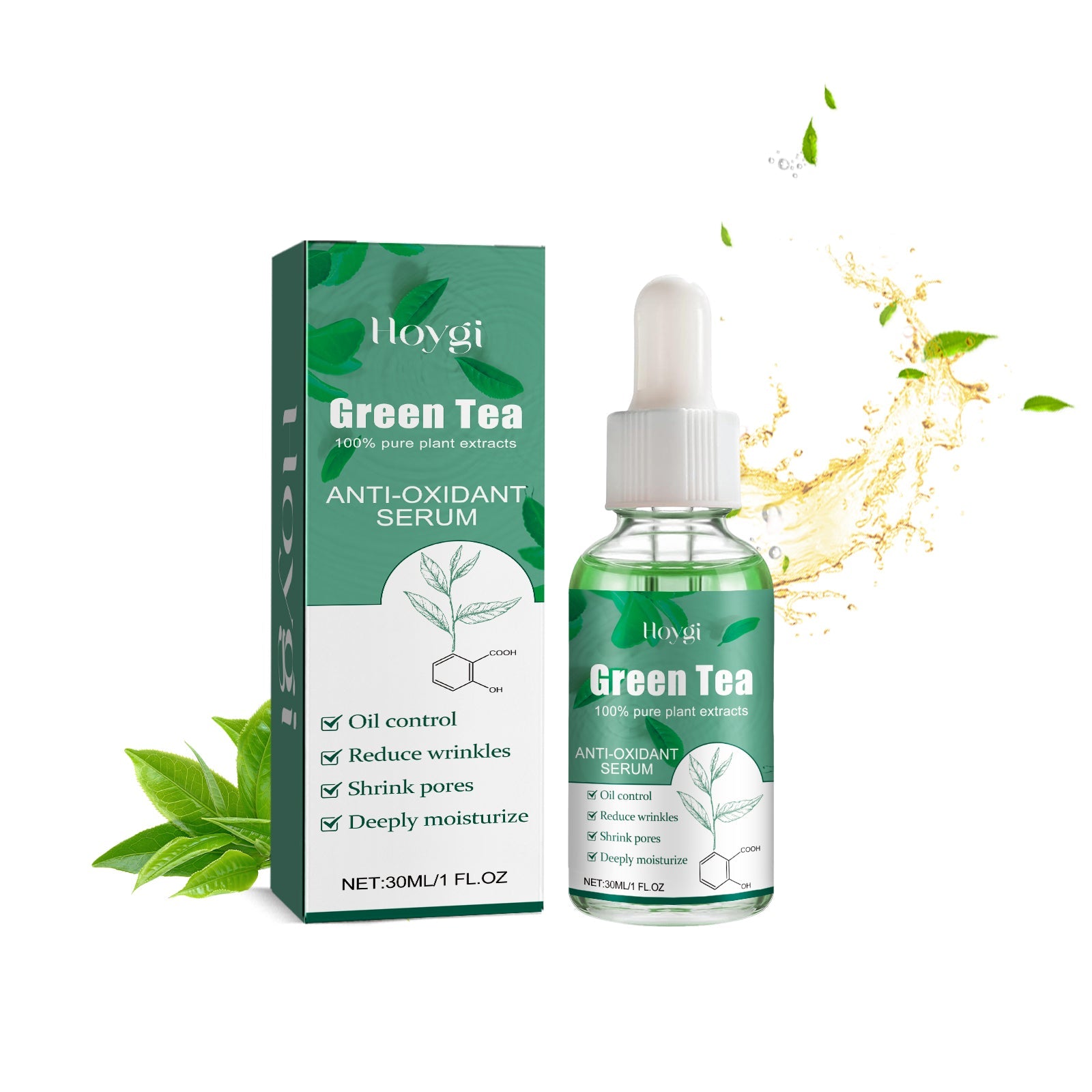 Green Tea Moisturizing Toner, Skin Tender Shine Clean Blain Mark Clear Water Not Greasy Toner