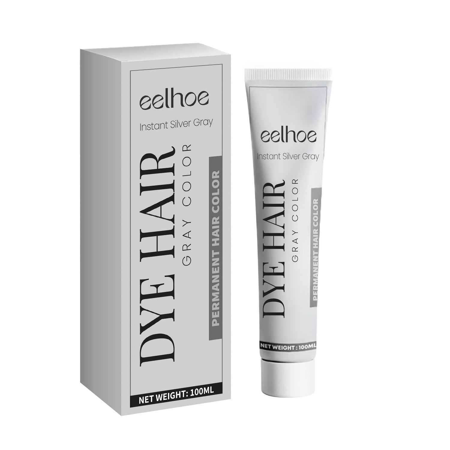 Gray Hair Balm Natural Hair Color Long Lasting, No Damage To Hair Easy To Color Easy To Clean Damp Hair Conditioner