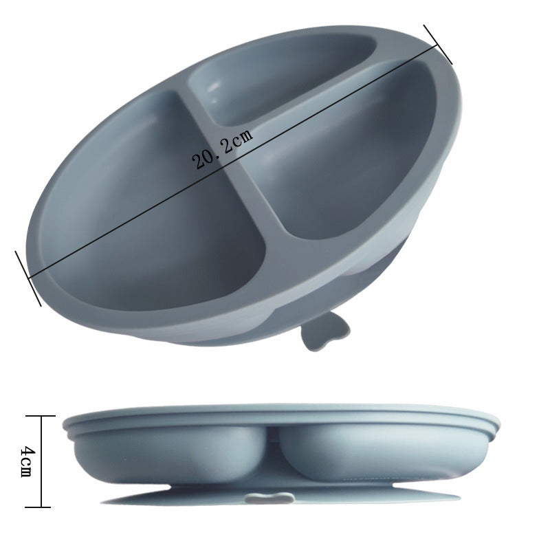 Silicone Baby Suction Dinner Plate