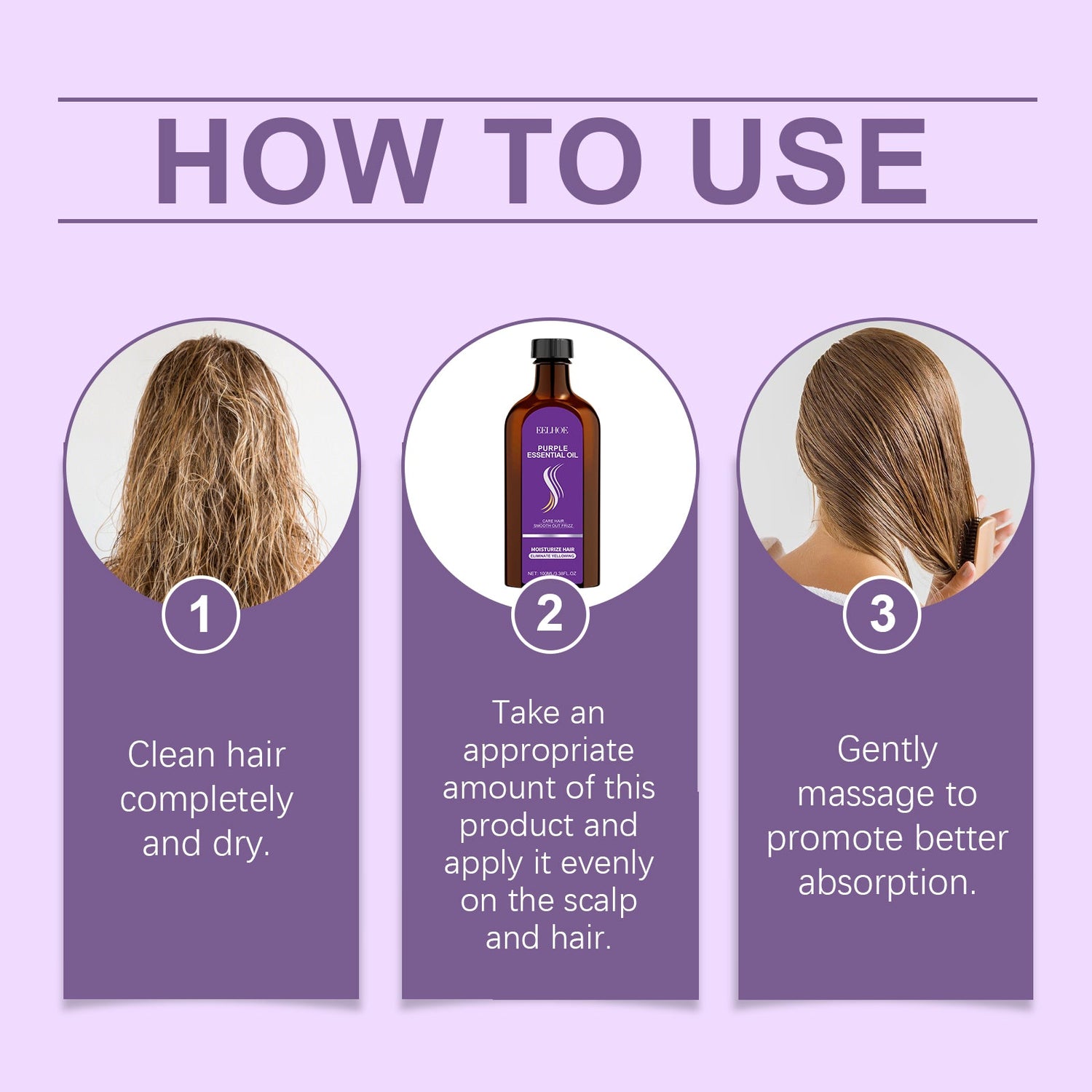 Morocco Hair Care Essential Oil Moisturizes And Restores Dry Hair And Smooth Hair