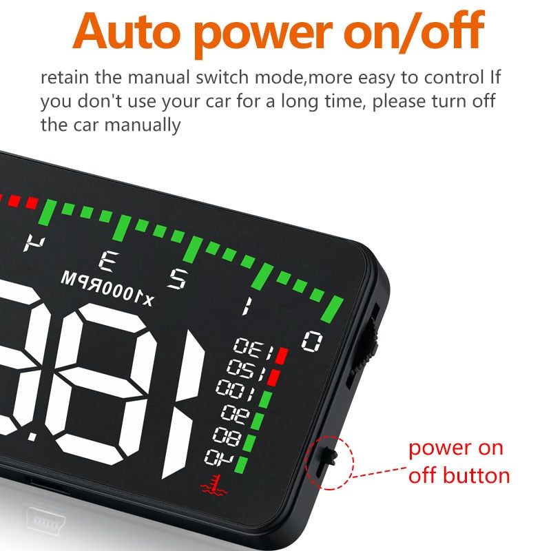A900 Car HUD Speed Projector