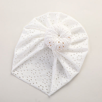 Baby Pullover Cap Cute Lace Hole Donut Baby Indian Tire Cap Children&