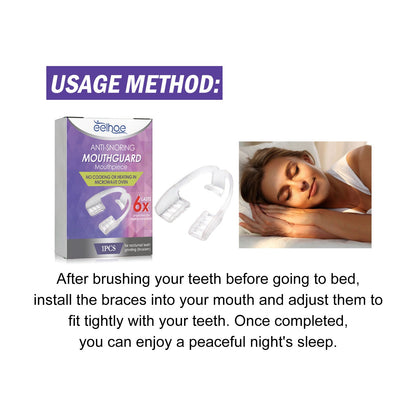 Anti-Grinding And Anti-Snoring Braces To Prevent Snoring Grinding Teeth At Night Mouthguard Protective Braces For Teeth