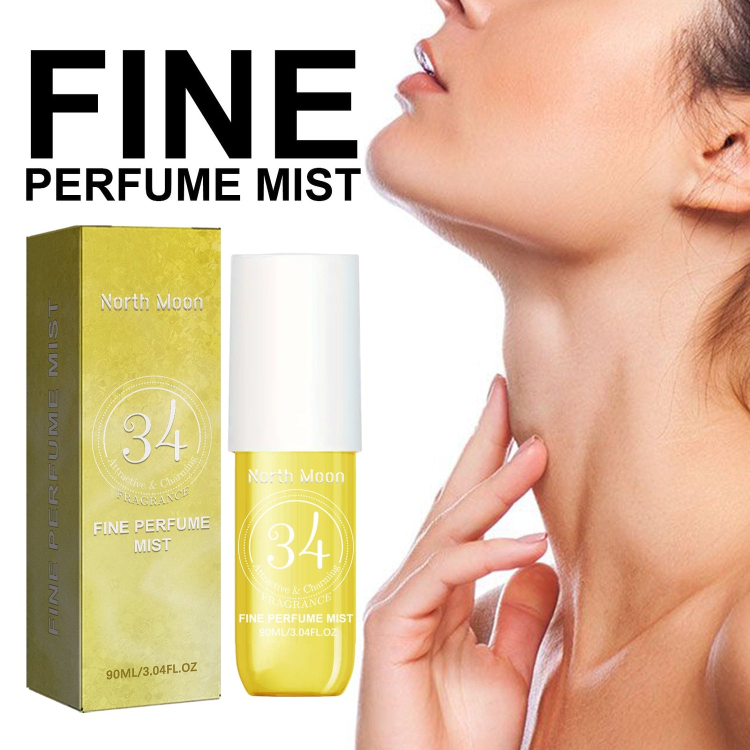 Perfume Spray Fresh Lasting Fragrance Non-Pungent Women&