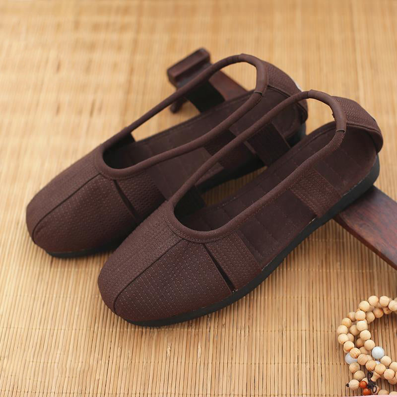 Monk Shoes Single Shoes Arhat Shoes Men&