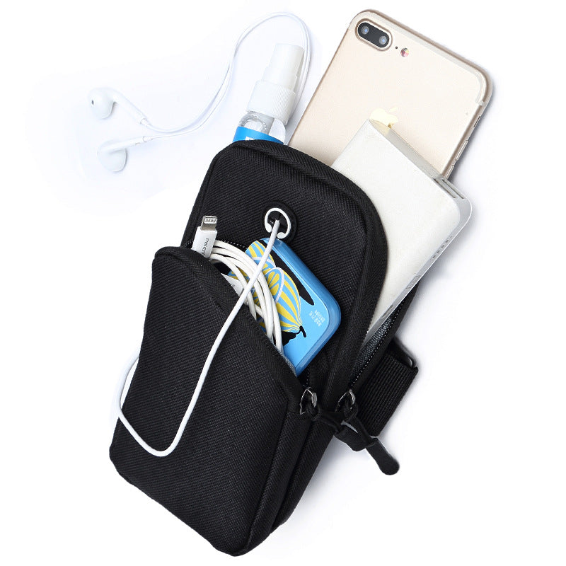 Sports outdoor mobile phone arm bag men&
