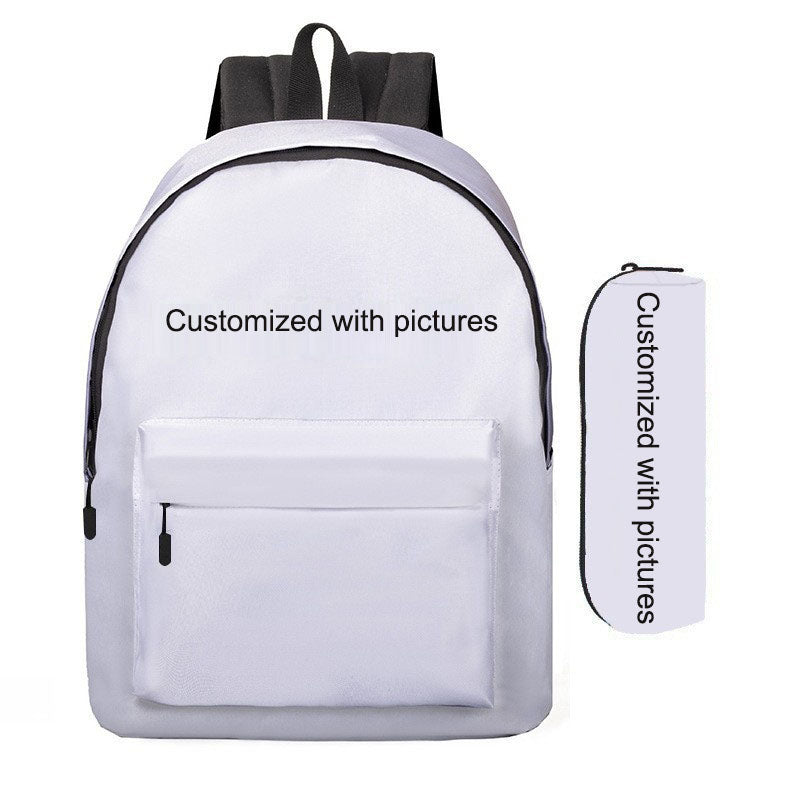 Airplane bag, printed backpack, elementary school backpack, children&